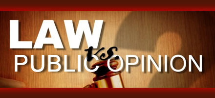 The Court of Law v. The Court of Public Opinion