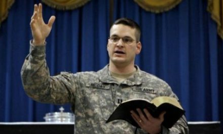 Military Censors Christian Chaplain, Atheists Call for Punishment