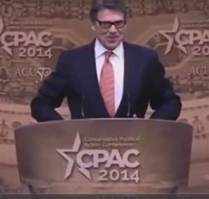Perry’s fiery speech ignites crowd