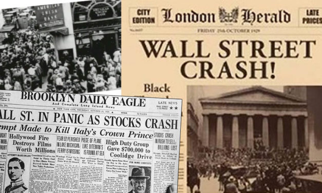 Stock Market Crash “Our Country & World are involved in More than a Financial Crisis” -Hoover