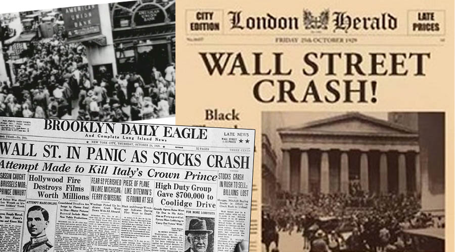 Stock Market Crash “Our Country & World are involved in More than a Financial Crisis” -Hoover