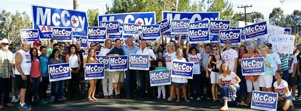 My Pastor IS running for office – Thank you Rob McCoy!
