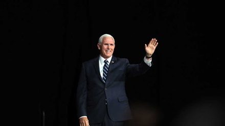 Mike Pence criticized for praying for critics.