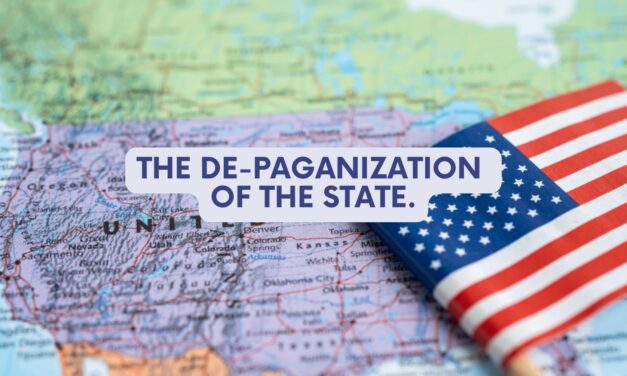 The de-paganization of the State – David Lane op-ed