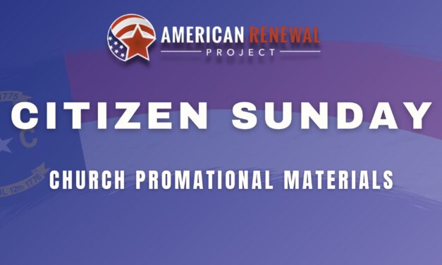 NC Citizen Sunday Church Promo Materials