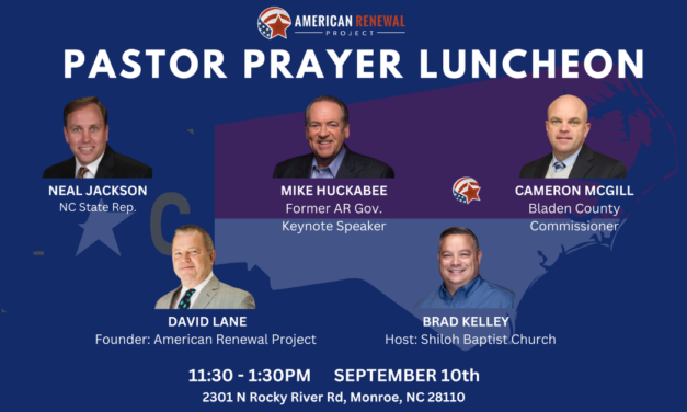 NC Pastor Prayer Summit – Monroe Lunch Event